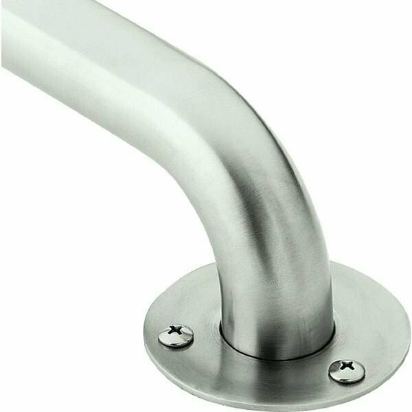 C S I Donner Exposed Screw Stainless Steel Grab Bar LR7542